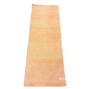 JadeYoga Organic Cotton Herbal Dyed Hand Woven Yoga Mat Rug 68" x 24.5"